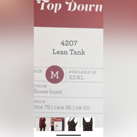 NWT | Cabi Lean Tank Style 4207 - Picture 5 of 5